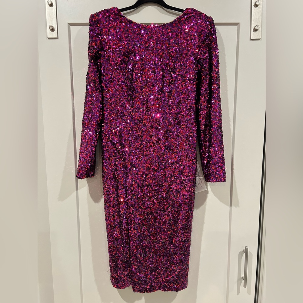 *NEW* ✨STUNNING✨ Dress the Population Never Forget Sequin Midi Dress